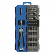 Nova NTS 1331 Ratchet Wrench And Screwdriver Set 33 PCS