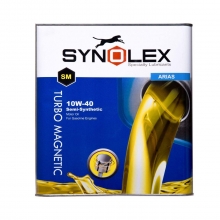 Synolex car engine oil model Arias 10W 40 SM volume 5 liters